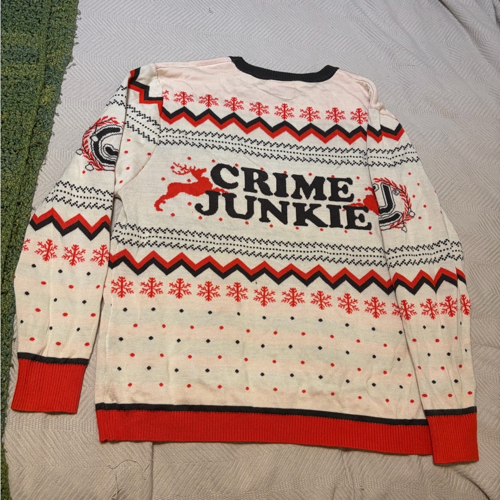 RARE Crime Junkie Sweater XL